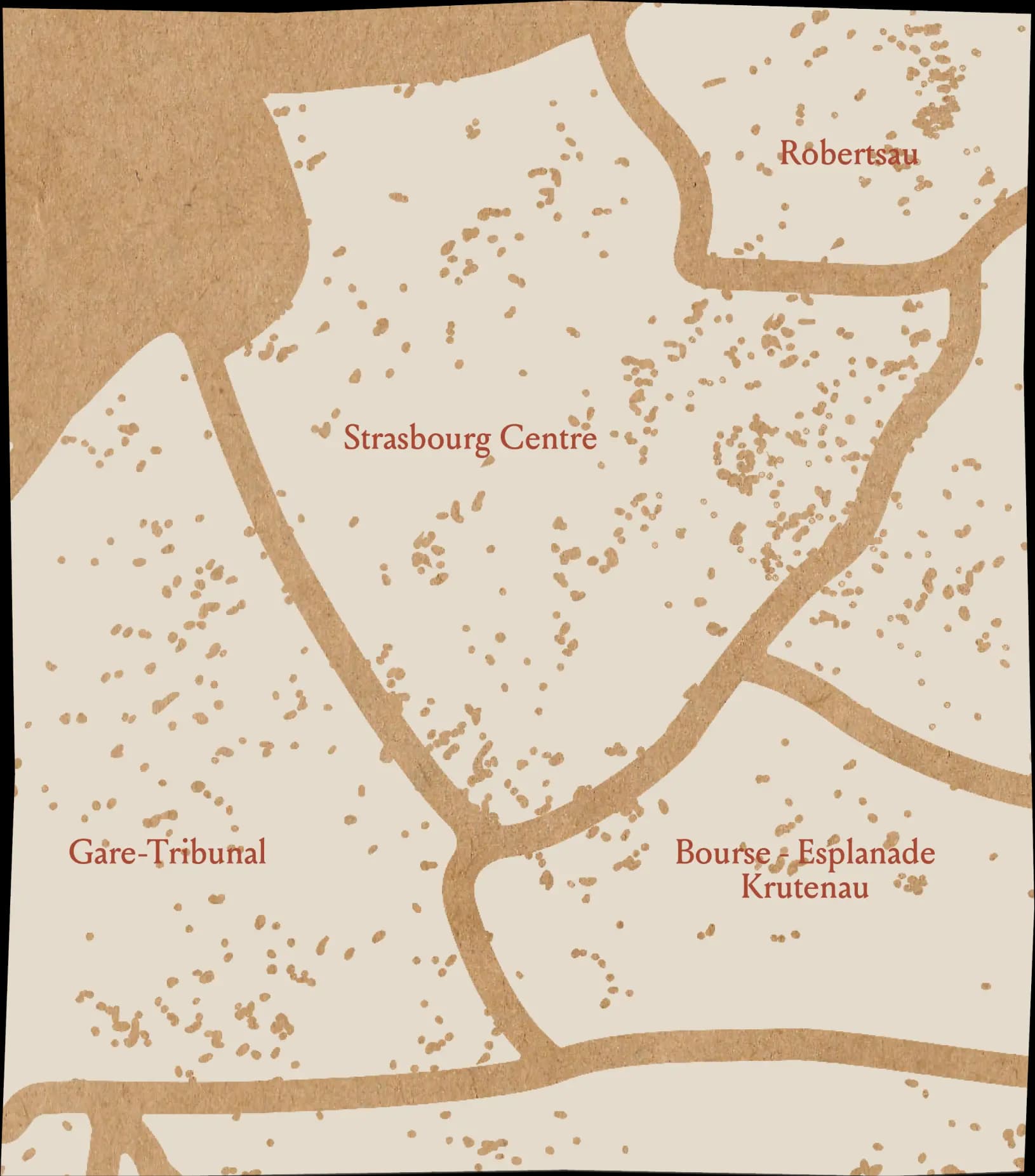 STRASBOURG City Map