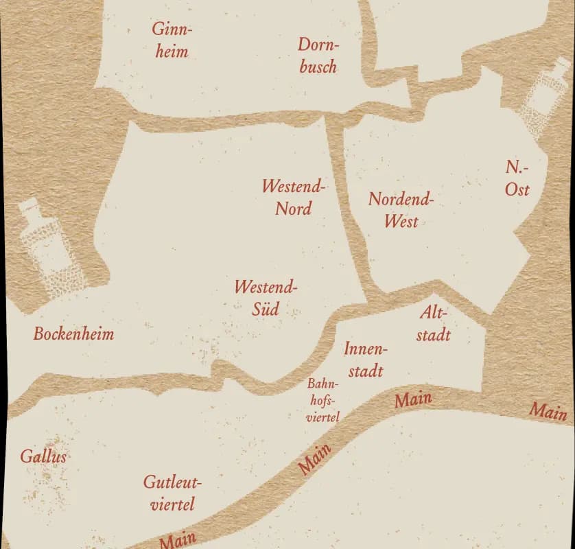 FRANKFURT City Map